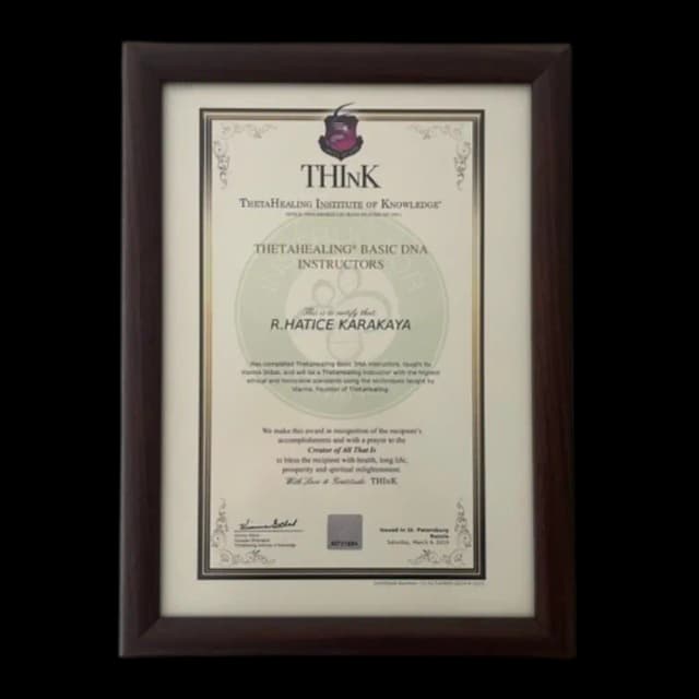 ThetaHealing Basic DNA Instructors Certificate